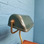 Vintage Bankierslamp Bureaulamp Bauhaus thumbnail 10