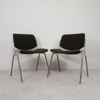 Set Van 2 Castelli Dsc Axis 106 Stoelen Door Giancarlo Piretti, Jaren 70 thumbnail 18