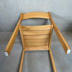 4x 1980’s Beukenhouten Stoelen thumbnail 8