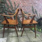 Set 4 Vintage Ums Pastoe Cees Braakman Stoelen thumbnail 7