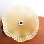Prachtige Vintage Glazen Lamp, Frankrijk Jaren '30/'40 thumbnail 2