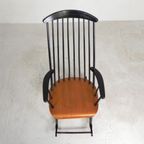 Spijlenstoel, Schommelstoel In De Stijl Van Tapiovaara thumbnail 7