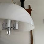 Raak Holland Hanglamp, Kunststof Met Chroom, 3 Lichtpunten Space Age. B 1126 thumbnail 7