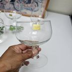 Vintage Dessert/ Ijs Coupes Luminarc France (5X) thumbnail 3