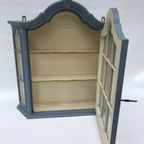Vitrinekast In Blauw thumbnail 3