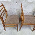 4 Vintage Stoelen Mid Century Jaren 60 Stoelen Retro Stoel thumbnail 9