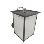 Amsterdamse School - Lantaarnlamp - Hanglamp - Koper - Glas - 1E Kwart 20E Eeuw thumbnail 13