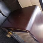 Antieke Radio Philips Bakelieten Buizenradio Bx230U - 1953/4 thumbnail 7