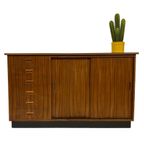 Vintage Dressoir Lowboard Tv Meubel Met Lades Jaren 60 Teak thumbnail 2