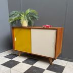 Yellow Sideboard By Jiri Jiroutek Model U-452 1960S thumbnail 2