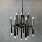 Vintage Design Tubular Boulanger Chandelier thumbnail 3