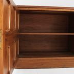 Vintage Brutalist Teak Houten Dressoir Jaren 60 thumbnail 9