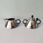 Alessi 2 Persoons Koffieservies Ontworpen Door Michael Graves, 80's 1 thumbnail 7