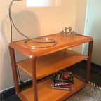 Vintage Teak Mid Century Design Tv Meubel/Wandrek thumbnail 3