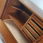 Vintage Deens Highboard | Drankenkast Buffetkast Teak Danish thumbnail 8
