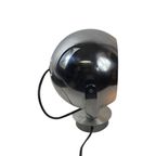 Pop Art / Space Age Design - Chrome Table Lamp & Spot - Globe Shaped thumbnail 6