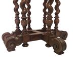 Frans Notenhouten Plantentafel Op Getorste Poten, Circa 1880 thumbnail 7