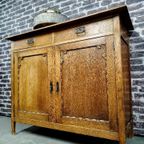 Oud Eiken Dressoir / Meidenkast / Commode / Ladekast thumbnail 7