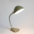 Flexible Metal Gooseneck Desk Lamp By Erpé, Belgium 1930S thumbnail 6