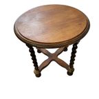 Vintage Houten Pied De Stal / Bijzettafel / Plantentafel thumbnail 12