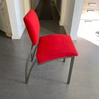 Set (8) Eetkamerstoelen. thumbnail 3