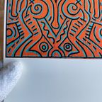 Keith Haring, Untitled, 1984, Vintage 1984-86, Set Of 7 Offset Lithograph Postcards thumbnail 5