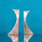 Brass Candle Holders 1970'S. thumbnail 4