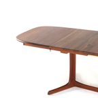 Ovalen 2x Verlengbare Eettafel Massief Teak Deens thumbnail 17