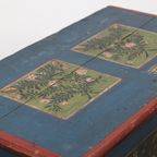 Antieke Beschilderde Bruidskist thumbnail 6