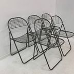 Niels Gammelgaard For Ikea Grey Wire Chair ,1970’S thumbnail 4