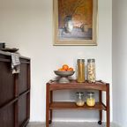 Vintage Deense Houten Trolley Uit De Jaren '60 Bernstorffsminde thumbnail 9