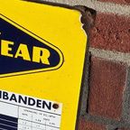 Goodyear Emaille Banden Reclamebord Uit 1961. thumbnail 4