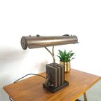 Bronzen Bureau Bankierslamp Bureaulamp thumbnail 7