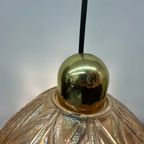 Peil & Putzer Glass Leaf Hanging Lamp , 1970’S thumbnail 5
