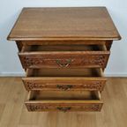 Vintage Queen Ann Ladekastje Ladekast, Commode Dressoir Nachtkastje 13 thumbnail 7