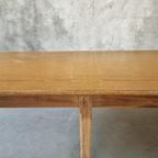 Antieke Tafel Uit Een Frans Kasteel Eiken 150 X 370 Cm thumbnail 22