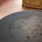 Vintage Donkergroene Metalen Bistroset thumbnail 11