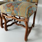 Beech Os De Mouton Tapestry Chairs (Set Of 6) thumbnail 7