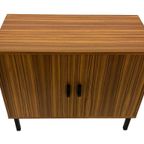 Vintage Kastje Compact Plak Fineer Jaren 70 Design thumbnail 21