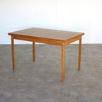 Vintage Eettafel | Tafel | Jaren 60 | Uitschuifbaar | Zweeds thumbnail 2