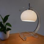 Vintage Plexiglas Tafellamp Dressoir Lamp Space Age Jaren70 thumbnail 2