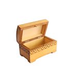 Vintage Houten Bewerkt Kistje,  Bulgarije Jaren '60 thumbnail 2