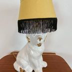 Vintage Tafellamp Van Keramieken Labrador thumbnail 4