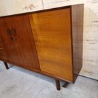 Vintage Kast Highboard Hilker Wandkast Dressoir Bar Bureau thumbnail 5