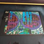 Friedensreich Hundertwasser Ingelijste Kunst Set 2 St thumbnail 3