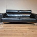 Leolux Howlo 3 Zits + Loveseat - Zwart - Leder - Design thumbnail 21