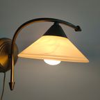 Vintage Muurlamp Massive Met Alblasten Kap thumbnail 5