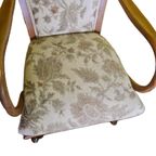 Armfauteuil Met Bloemknoppen Als Poten Circa 1960 thumbnail 4