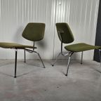 Vintage Lounge Stoelen Jaren '50, Origineel thumbnail 2