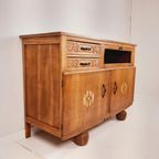 Antiek Art Nouveau Dressoir | Vintage 1920S | Jugendstil | Volledig Gerestaureerd thumbnail 5